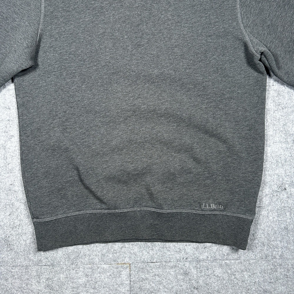 L.L. Bean Pullover‎ Sweater Men's Size Small Reg Grey Traditional Fit V Notch - Picture 6 of 11